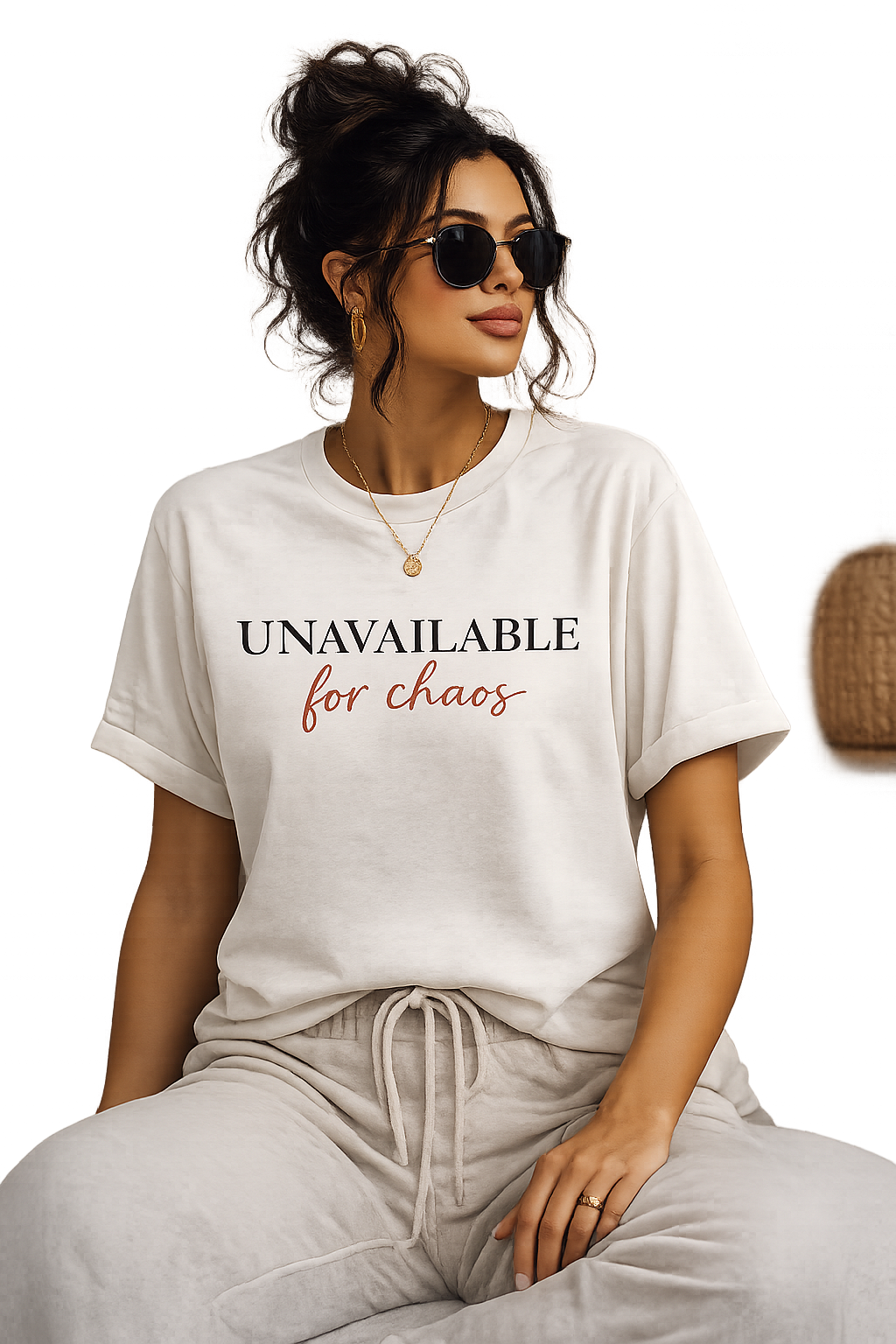 Unavailable For Chaos™ | Women's Relaxed Graphic Tee